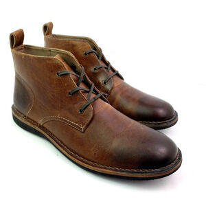 Andrew Marc Dorchester Mens Size 11.5 Brown Leather Chukka Boot Shoes AMDORCKL-2